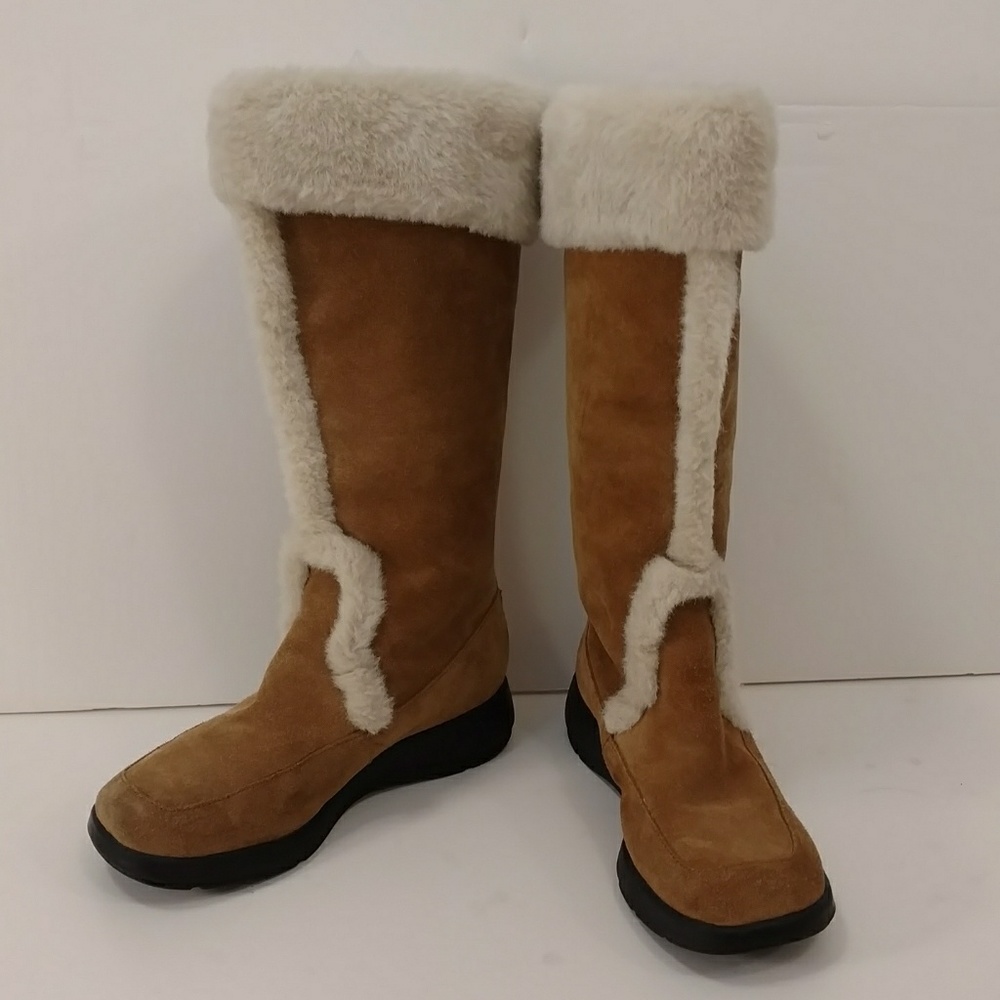 Aerosols Winter Boots Shearling Leather Comfy Warm Soft fur Comfy
